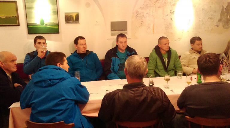 Ustanovni zbor Društva ljubiteljev salam Poljanske doline, januar 2015