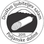 Logotip Društva ljubiteljev salam Poljanske doline